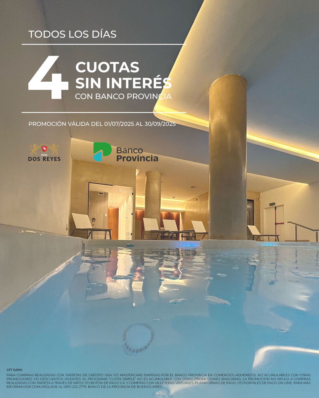 Promoción 4 cuotas sin interes en mar del plata
