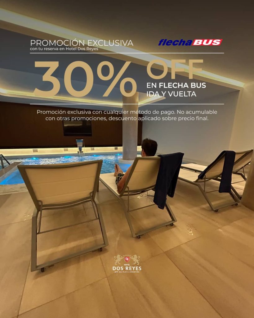 promocion flecha bus a mar del plata marzo 2026
