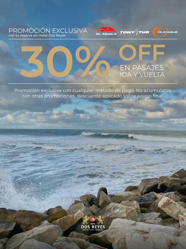 promocion en bus a mar del plata