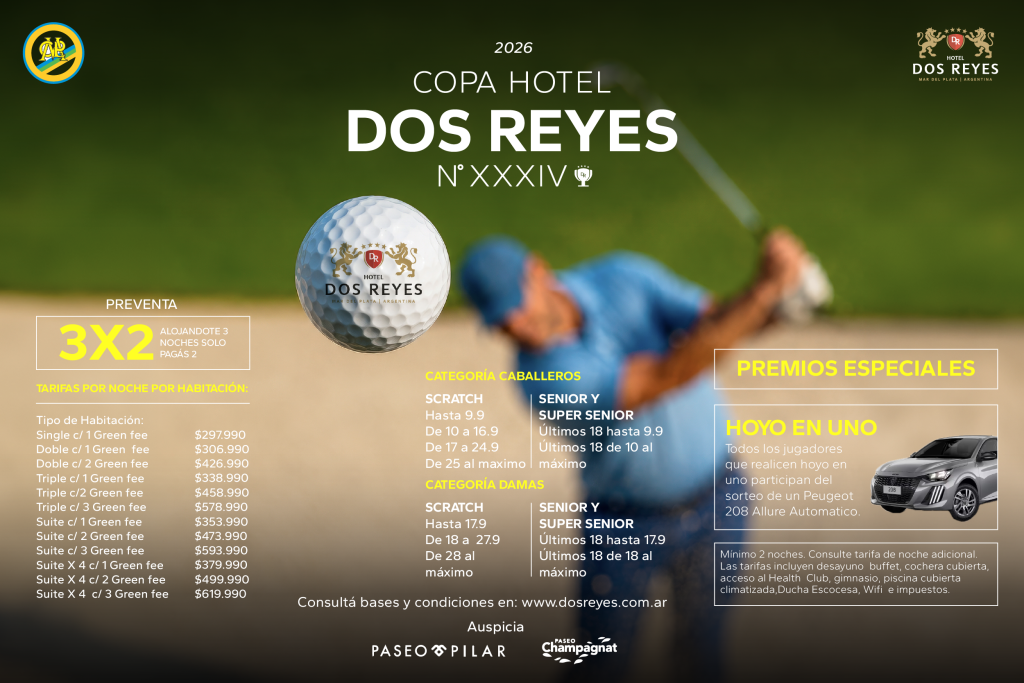 copa golf dos reyes 2026