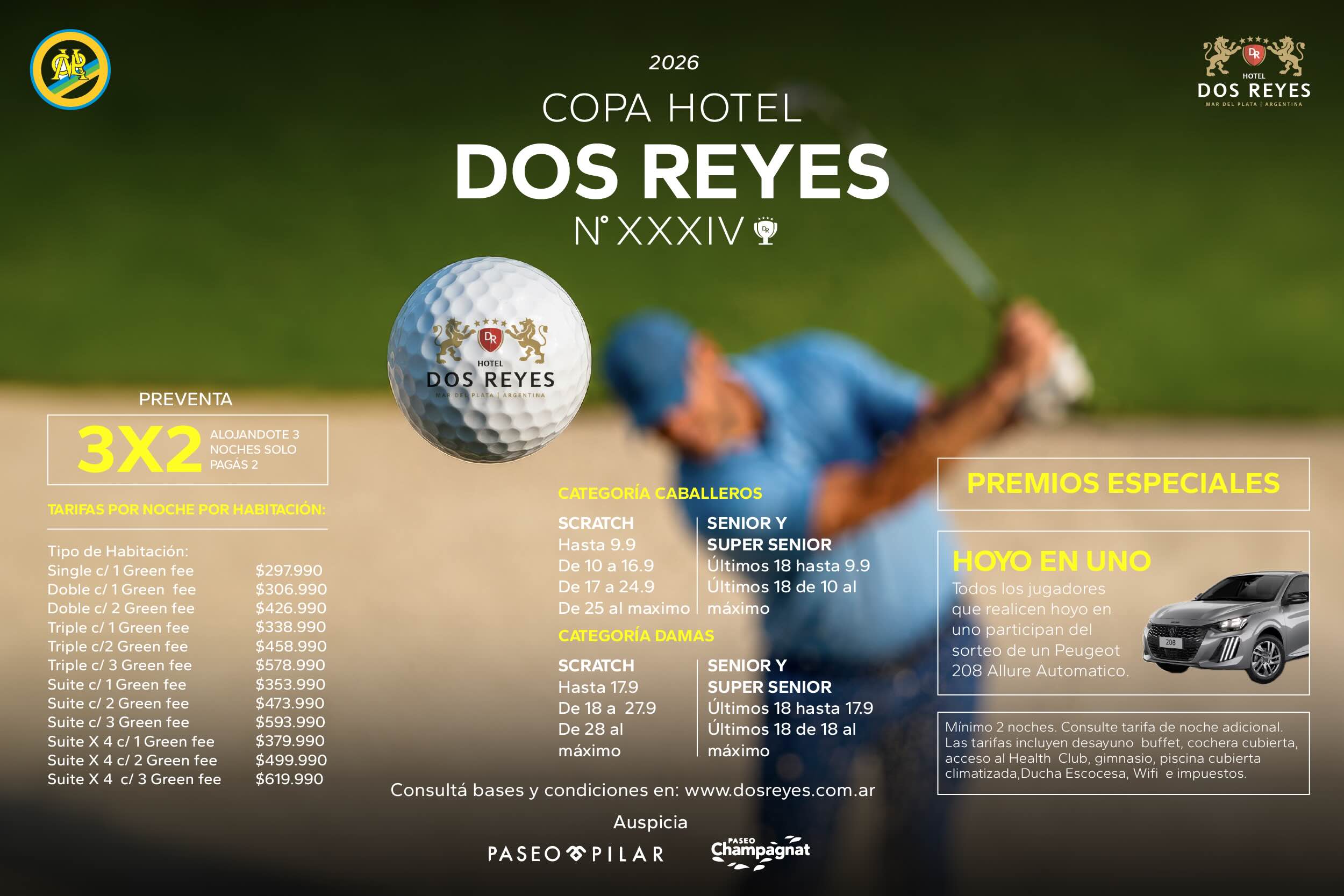 COPA HOTEL DOS REYES GOLF 2026